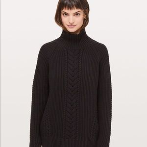 Lululemon bring the cozy turtleneck